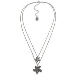 Collana 2 Catene Stelle Marine