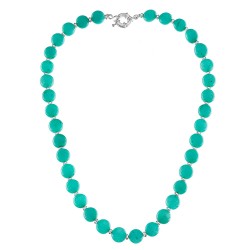 20201796 Collana verde verde bottiglia verde acqua verde menta